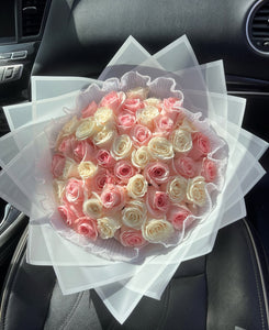 Hermosa Round Rose Bouquet